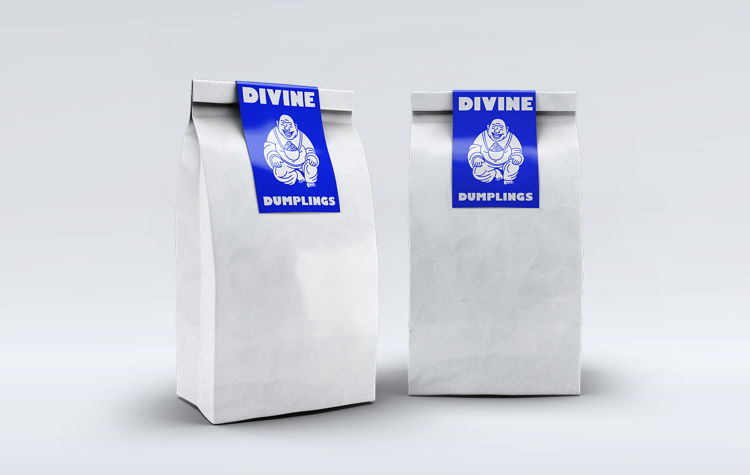 Paper Bag with Sticker