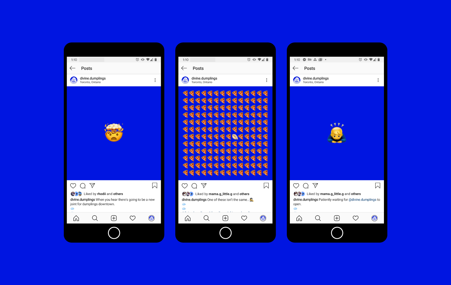 Instagram Content Emojis