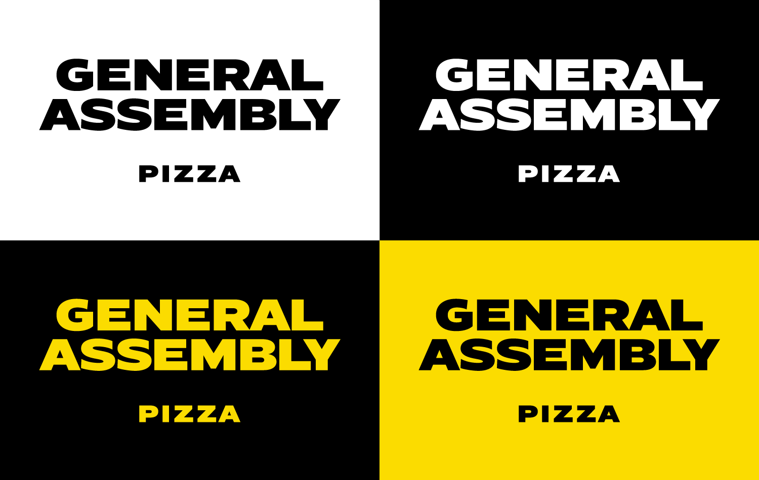 General Assembly Wordmark with Subtitle