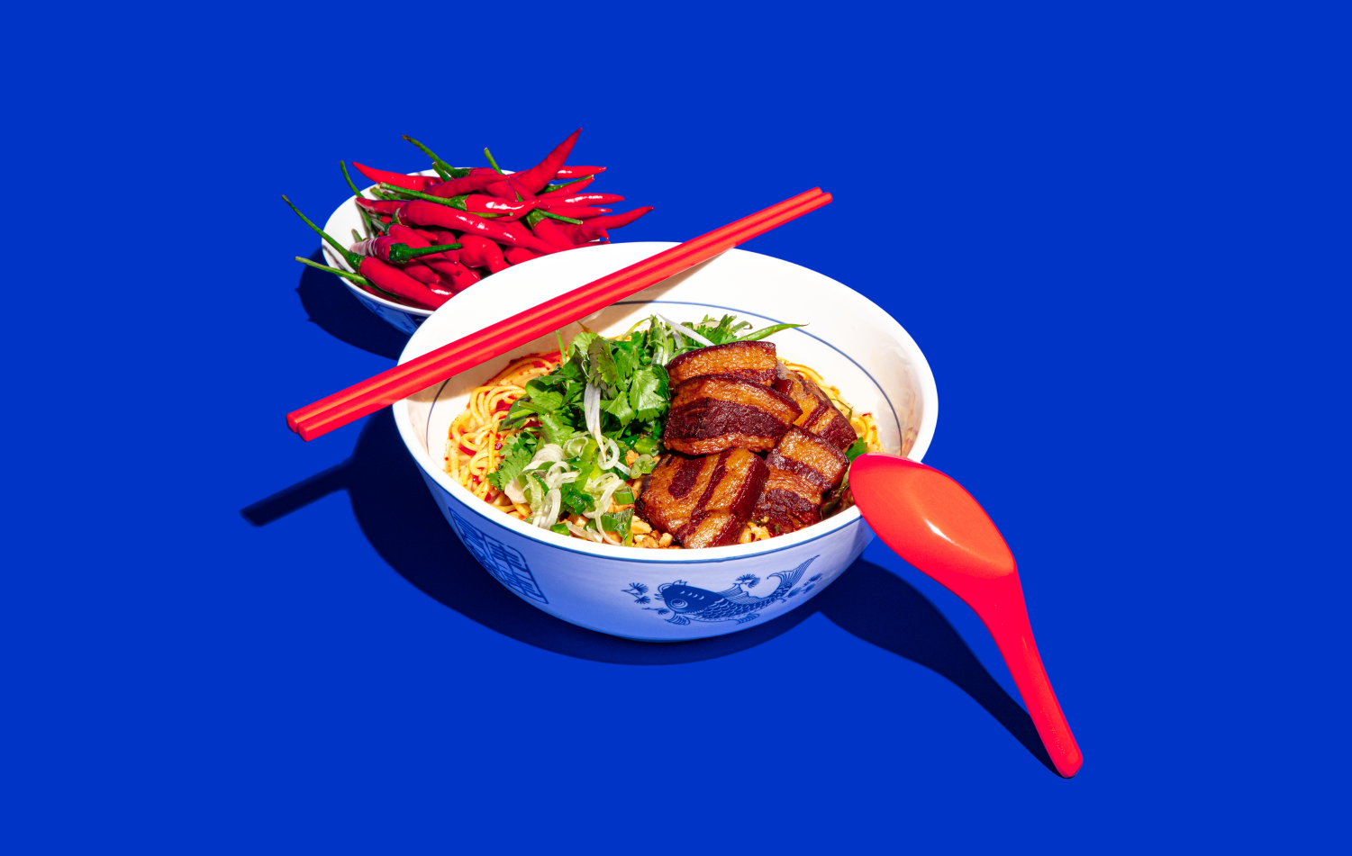 Hey Noodles Food Photography Xiao Mian Red Chilli Peppers