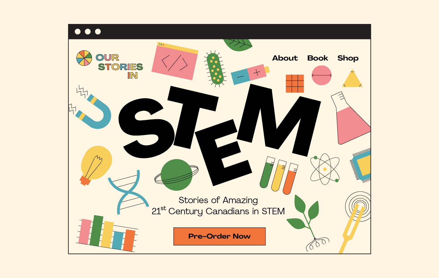 Our Stories In STEM Landing Page
