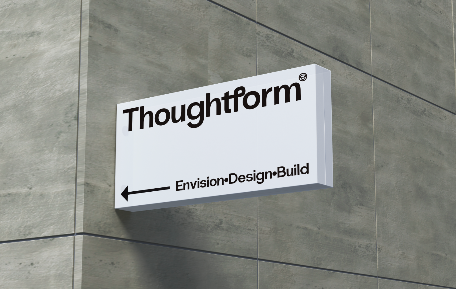 Thoughtform Outdoor Signage